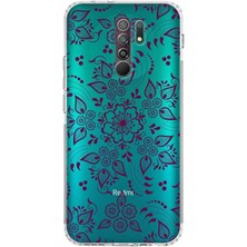 PrintiFy Xiaomi Redmi 9 Kamera Korumalı Kapak Nostalji Desen Tasarımlı Şeffaf Kılıf