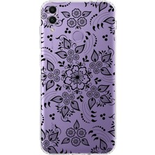 PrintiFy Huawei Honor 8c Kamera Korumalı Kapak Nostalji Desen Tasarımlı Şeffaf Kılıf