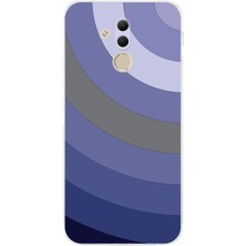 PrintiFy Huawei Mate 20 Lite Kamera Korumalı Kapak Renk Cümbüşü Tasarımlı Şeffaf Kılıf