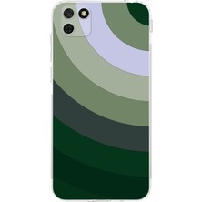 PrintiFy Huawei Y5 P Kamera Korumalı Kapak Renk Cümbüşü Tasarımlı Şeffaf Kılıf