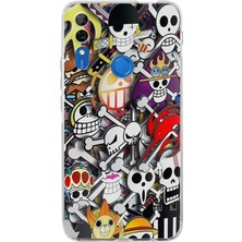 PrintiFy Huawei P Smart Z Kamera Korumalı Kapak Anime Tasarımlı Şeffaf Kılıf