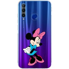 PrintiFy Huawei Honor 20 Lite Kamera Korumalı Kapak Minnie Mouse Tasarımlı Şeffaf Kılıf