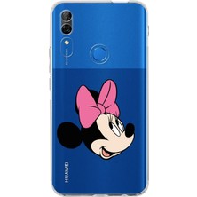 PrintiFy Huawei P Smart Z Kamera Korumalı Kapak Minnie Mouse Tasarımlı Şeffaf Kılıf
