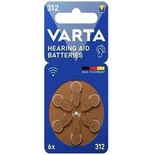 Varta 312 Numara Kulaklık Pili