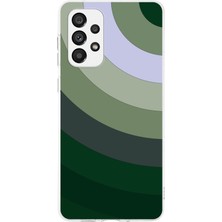 PrintiFy Samsung Galaxy A23 Kapak Renk Cümbüşü Tasarımlı Şeffaf Süper Silikon Kılıf