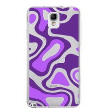 PrintiFy Samsung Galaxy Note 3 Kapak Renkli Desen Tasarımlı Şeffaf Süper Silikon Kılıf