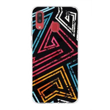 PrintiFy Samsung Galaxy A20 Uyumlu Kapak Eskitme Tasarımlı Şeffaf Süper Silikon Kılıf