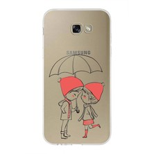 PrintiFy Samsung Galaxy A7 (2017) Uyumlu Kapak Aşk Tasarımlı Şeffaf Süper Silikon Kılıf
