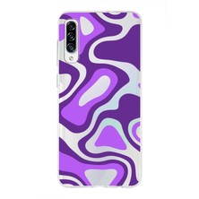 PrintiFy Samsung Galaxy A30S Kapak Renkli Desen Tasarımlı Şeffaf Süper Silikon Kılıf