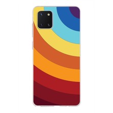 PrintiFy Samsung Galaxy NOTE10 Lite Renk Cümbüşü Tasarımlı Şeffaf Süper Silikon Kılıf