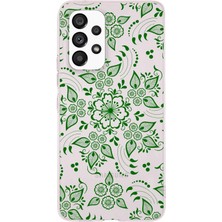 PrintiFy Samsung Galaxy A53 Kapak Nostalji Desen Tasarımlı Şeffaf Süper Silikon Kılıf