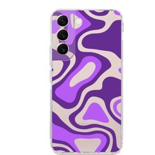 PrintiFy Samsung Galaxy S23 Kamera Korumalı Kapak Renkli Desen Tasarımlı Şeffaf Süper Silikon Kılıf