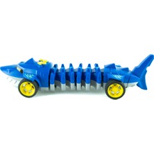 Mix Oyuncak  Oyuncak Köpek Balığı Araba Işıklı Sesli Araba 32 cm