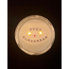 Şeyma Temel Baba Oluyorsun - Gizli Mesajlı Hediyelik Mum