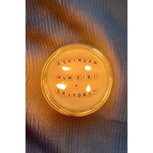 Şeyma Temel Aşkından Mum Gibi Eriyorum - Gizli Mesajlı Mum