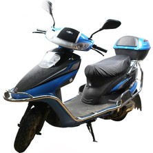 Zoli Motorsiklet-Mini Scooter Siyah Sele Kılıfı Su Geçirmez Kolay Montaj L Beden