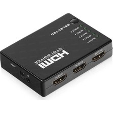 Dark DK-HD-SW4X1 4 Port HDMI Çoklayıcı Matrıx Swıtch Uzaktan Kumandalı