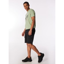 Jeep Normal Bel Standart Siyah Erkek Kargo Şort J4SM-SHT7208