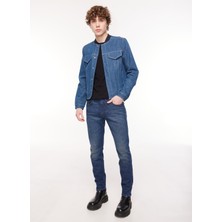 Denim Trip TIM Slim Tapered Fit Koyu İndigo Erkek Jean Pantolon