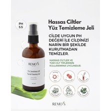 Remos Natural Hassas Ciltler Yüz Temizleme Jeli - Sensitive Skin Cleansing Gel 100 ml