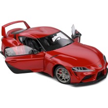 Solido Toyota gr Supra Streetfighter Promice Red  1/18 Model Araba