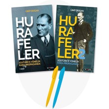 Alfa Kalem + Hurafeler 1 - 2 Kitap Set Atatürk’e Yönelik / Ümit Doğan - Kitap Moda Dağıtım