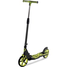 100 kg 12 Yaş ve Üzeri Katlanabilir Neon Scooter Katlanabilir Siyah 2