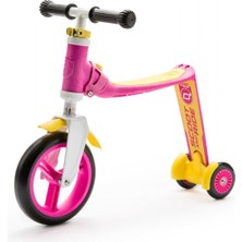 Beyaz Scooter Highwaybaby + Plus Pembe/sarı (216272) SCTRDESCT006 Manuel 9-25 kg 3 Katlanabilir