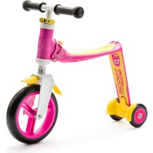 Beyaz Scooter Highwaybaby + Plus Pembe/sarı (216272) SCTRDESCT006 Manuel 9-25 kg 3 Katlanabilir