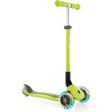 Yeşil Primo Katlanabilir Işıklı Yeşil Scooter 3