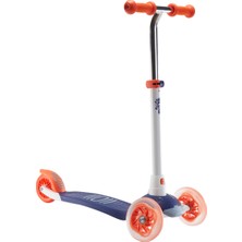 50 kg Çocuk Scooter - 3 Tekerlekli - Mavi / Turuncu - B1 500 Lacivert 3 Manuel