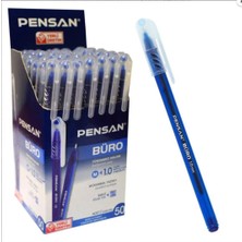 Tüftürük Pensan Büro Tükenmez Kalem Mavi 1 mm 50'li Paket