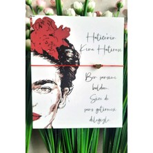 Emtory Home 20 Adet F R I D A Konsept Gold Kalpli Şans Bilekliği - Kına Hediyesi - Nikah Hatırası - Kişisel Yazı