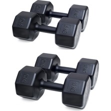 Besinistanbul Ps Spor 2 Çift Dambıl Set = 8 kg x 2 Adet 10 kg x 2 Adet