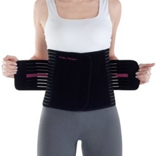 Tekno Trust Type 1 Bamboo Premium Doğum Sonrası Korse Siyah Tekli Siyah