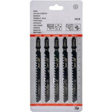 Neler Geldi Neler Hızlı Kesim Serisi Ahşap İçin Cnbos T144D Dekupaj Testeresi Bıçağı 5'li Paket Dekupaj Testere Uçları