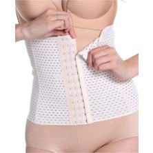 Tekno Trust Orta Lohusa Bel Korse Toparlayıcı Sıkılaştırıcı Bel Korsesi Agraflı 3 Kademeli Yüksek Bel Dokuma Te