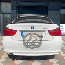 Furens Bmw E90 318 320 325 330 Bagaj Üstü Yarasa Spoiler Piano Black 2006-2012