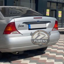 Furens Ford Focus 1 1999-2005 Piano Black Yarasa Tip Üniversal Spoiler Elastik Bagaj Üstü Çıta