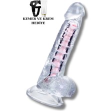 ada marketing Kıkırdaklı Bükülebilir Strapon Dildo Esnek Yapıda Damar Detaylı Belden Bağlama Kemerli Yapay Penis