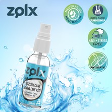 Zolx 30ML Gözlük Camı Temizleme Kiti Ikili Set