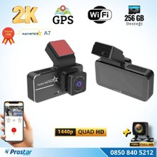 Navistar A7 Wifi + Gps 2k Çift Kameralı 170° Geniş Açı Lens Gece G?