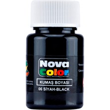 Nova Color Renk Seçenekli Tek Şişe Kumaş Boyası 30ML