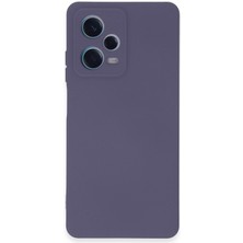 Caseart Xiaomi Redmi Note 12 5g Kapak Içi Kadife Kamera Korumalı Lansman Silikon Kılıf - Petrol Mavisi