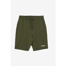 Discovery Expedition Standart Koyu Haki Erkek Sweat Şort Destı