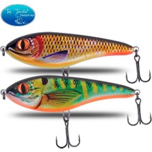 Tlg Shop Color-32 Style S 105MM-30G Cf Cazibesi Yavaş Batan Jerkbait Gggg Musky Pike Slider Bass (Yurt Dışından)