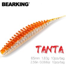 Tlg Shop G Tarzı 65MM10 Adet Bearkıng Tanta G Balıkçılık Cazibesi Yumuşak Cazibesi Shad Silikon Yemler Wobblers Swimbait Yapay Leurre Esnek (Yurt Dışından)