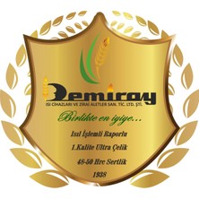 Demiray 8 mm Ekstra Çelik C Tipi Rotovatör Bıçağı 54 Adet - Türkay Marka Uyumlu