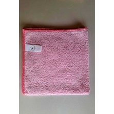 Yasima Pembe Mikrofiber Temizlik Bezi Cam ve Ev Temizliği