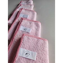 Yasima Pembe 5ADET Mikrofiber Temizlik Bezi Cam ve Ev Temizliği